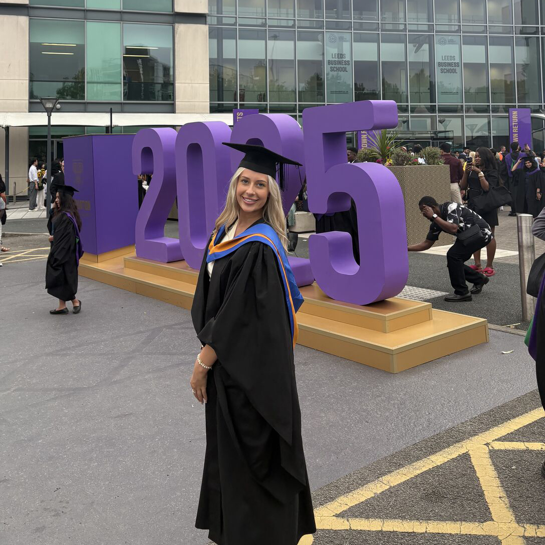 Grace Pickering graduation Leeds Beckett University